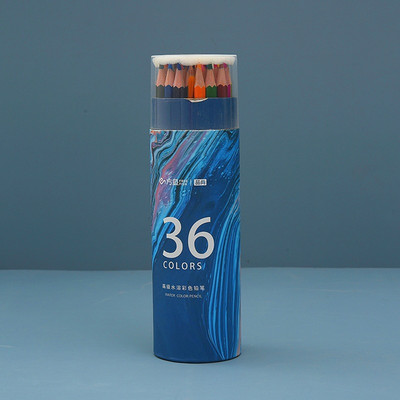 Set de creioane colorate cu 36 tuburi, pictură pentru elevi, graffiti, stâlp din lemn pentru seniori, acuarelă, rechizite școlare de artă