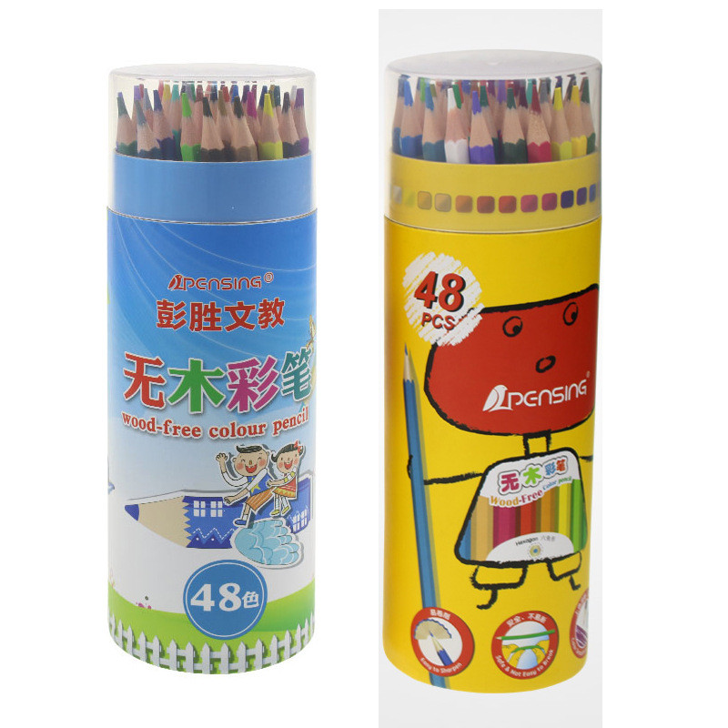 Olovke u boji i olovke nasumično pakiranje set za crtanje olovke u boji crtić za djecu i osnovnoškolce