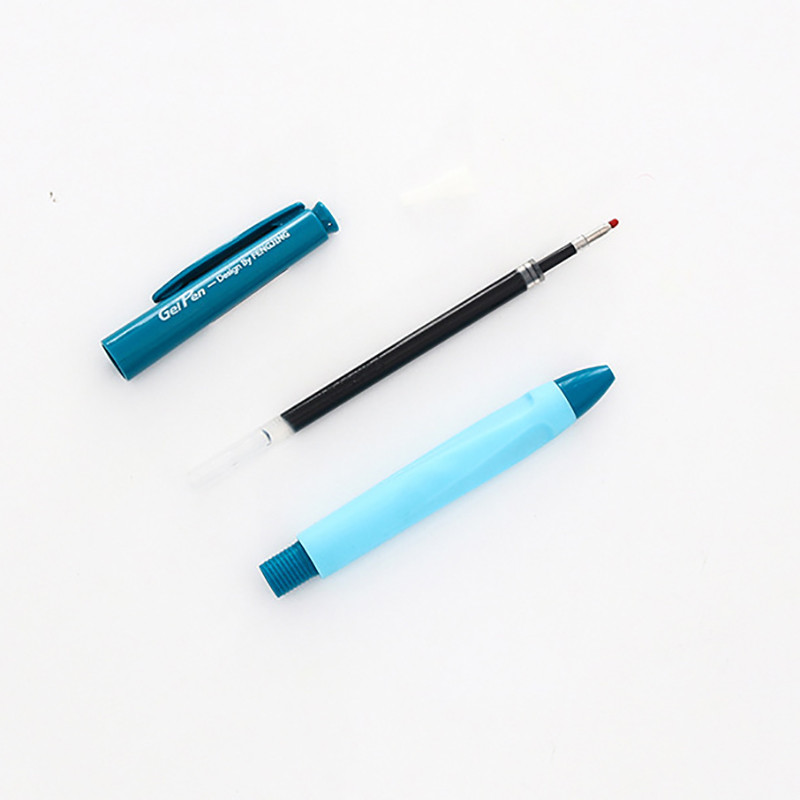 2 komada kreativne tiskanice, gel olovke, simpatične crne tinte za potpis, 0,5 mm, materijal Escolar uredski materijal