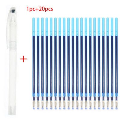 20 buc/cusătură în cruce Pix solubil în apă Pix pentru eliminarea apei Stilo cu punct încrucișat Miez Grilă de desen Dot Gros Cap Mark Special