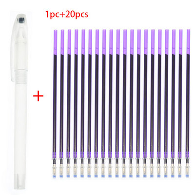 20 buc/cusătură în cruce Pix solubil în apă Pix pentru eliminarea apei Stilo cu punct încrucișat Miez Grilă de desen Dot Gros Cap Mark Special