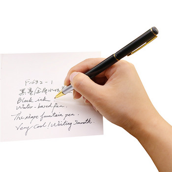 Μεταλλικό στυλό 1 τμχ Μεταλλικό στυλό ζωγραφικής Write Signature Γραφείο δώρου στυλό 0,5 mm Nib Student Stationery Υψηλής ποιότητας στυλό