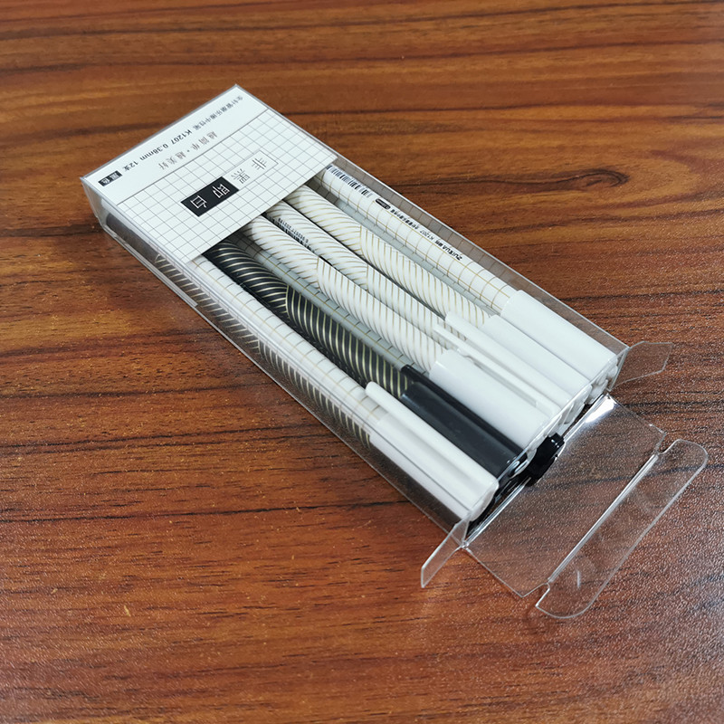 10 kom. Klasična brisiva gel olovka 0,38 mm brisiva olovka Uredski materijal studentska pisaća olovka Čarobna olovka Promotivna olovka