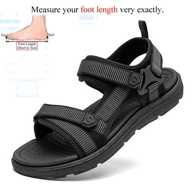 Ljetne muške ležerne sandale za plažu Sandalias Hombre Playa EVA potplati Lagani prozračni protuklizni ne-kožni plavi 2022 Novo