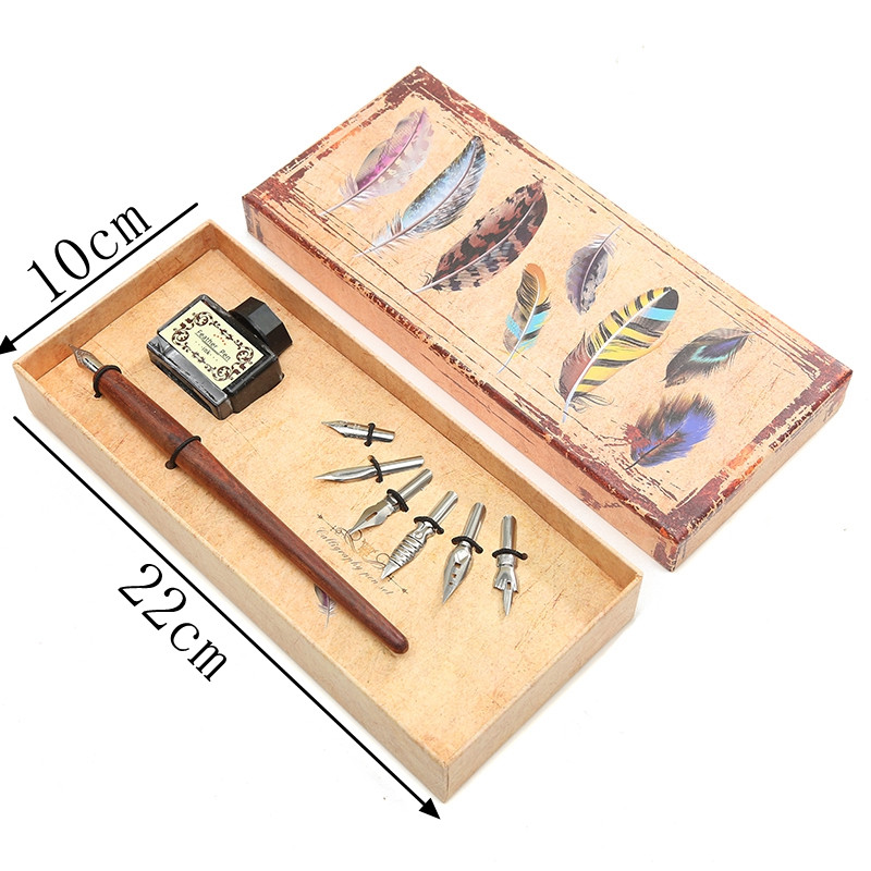 Naturaalne retro mahagonist tindipliiats Kirjatarbed on hagijahammas