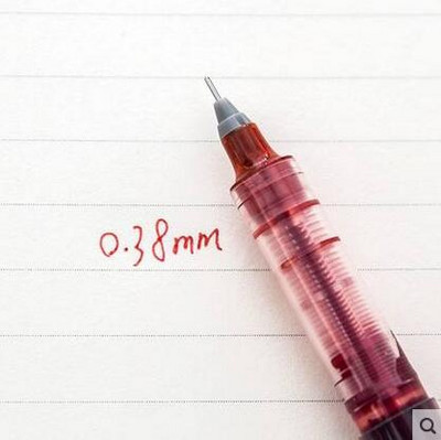 0,38 mm 0,5 mm tiesus skystas gelio rašiklis, sklandžios spalvos studentams Aukštos kokybės dažymo žymekliai rašikliai Biuro rašymo reikmenys Kanceliarinės prekės 1 vnt.