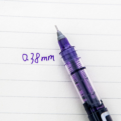 0,38 mm 0,5 mm tiesus skystas gelio rašiklis, sklandžios spalvos studentams Aukštos kokybės dažymo žymekliai rašikliai Biuro rašymo reikmenys Kanceliarinės prekės 1 vnt.