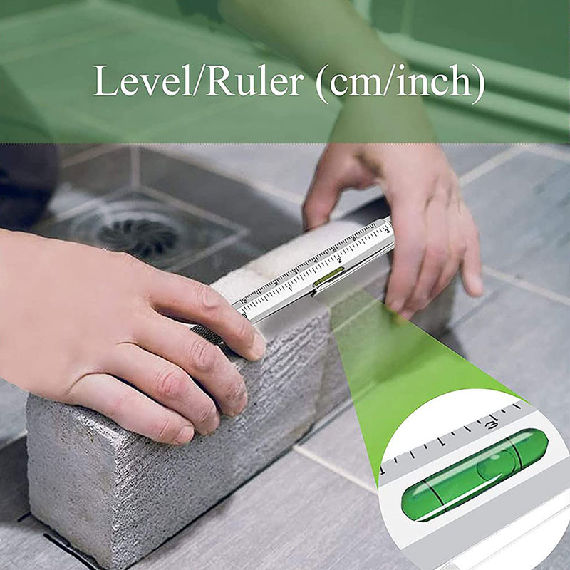 Višenamjenske gel olovke Ručni alat Mjerenje Tehničko ravnalo Odvijač Zaslon osjetljiv na dodir Igla Libela