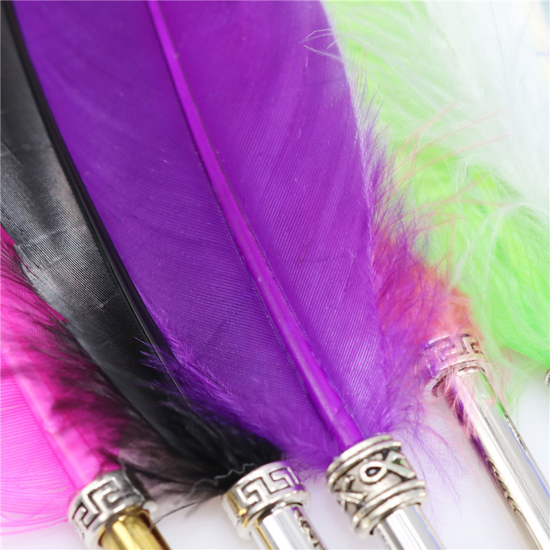 10 vnt. Gražūs plunksniniai rašikliai Tušinukai rašantys mokyklinėms reikmenims Kanceliarinės prekės Pigūs daiktai Mieli „Kawaii Pen“ raštinės reikmenys