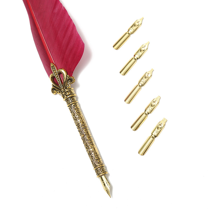 Halloweeni jõulude reklaamkingitus, veekastmispliiats, kontorikalligraafia komplekt, sulgede pliiats