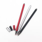 Metalna valjkasta gel olovka 0,38 mm crna tinta Kawaii kemijske olovke Poslovno neutralne olovke za pisanje za uredski materijal