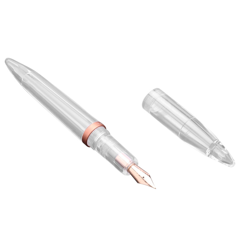 0,5 Mm plunksnakočiai su antgaliu, didelės talpos permatomi rašikliai Biuro reikmenys mokiniams rašyti dovanoms raštinės reikmenys
