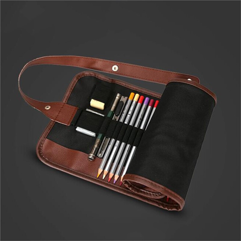 Set od 24 komada Sketch Futrola za olovke Charcoal Extender Pencil Shade Cutter Drawing Bag
