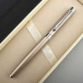 Luksusa Augstas kvalitātes 5 krāsu izvēle Biznesa biroja 0,5 mm uzgalis Rollerball Pen New School Supplies kancelejas preces