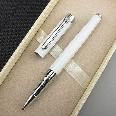 Luksusa Augstas kvalitātes 5 krāsu izvēle Biznesa biroja 0,5 mm uzgalis Rollerball Pen New School Supplies kancelejas preces