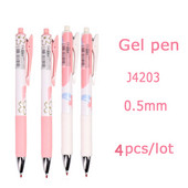 Weiwei Tip de presare Gel Pen 0,5 mm Negru Albastru Roșu Cerneală Rechizite de birou Papetarie Pixuri cu gel pentru studenți care scriu PEN GEL de înaltă calitate