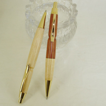 ACMECN Гореща разпродажба Химикалка с оригинален дизайн, ръчни подаръци, естествени екологични шевове Химикалка от клен и палисандрово дърво