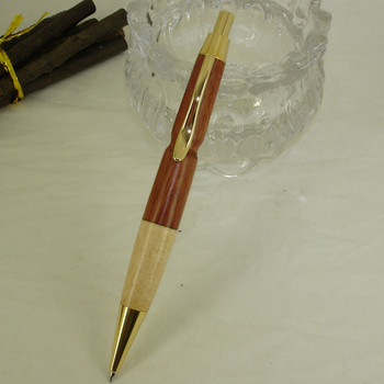 ACMECN Гореща разпродажба Химикалка с оригинален дизайн, ръчни подаръци, естествени екологични шевове Химикалка от клен и палисандрово дърво