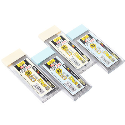 200 buc/cutie mine de creion mecanic 0,5/0,7 mm 2B tijă de creion umplere automată pentru miez de creion pentru școală, artă, schiță, scris, desen