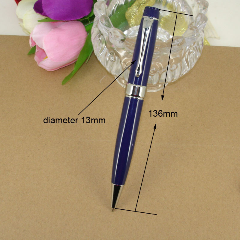 ACMECN tradicionalna klasična kemijska olovka uredski i školski pisaći pribor 31 g metalne teške olovke za muške poklone olovke