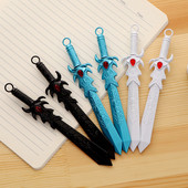 Kreativni pribor Gel olovka za mačeve Slatka olovka za pisanje s oružjem Školski uredski pribor 0,38 mm Dopisnica s crnom tintom za dječji dar