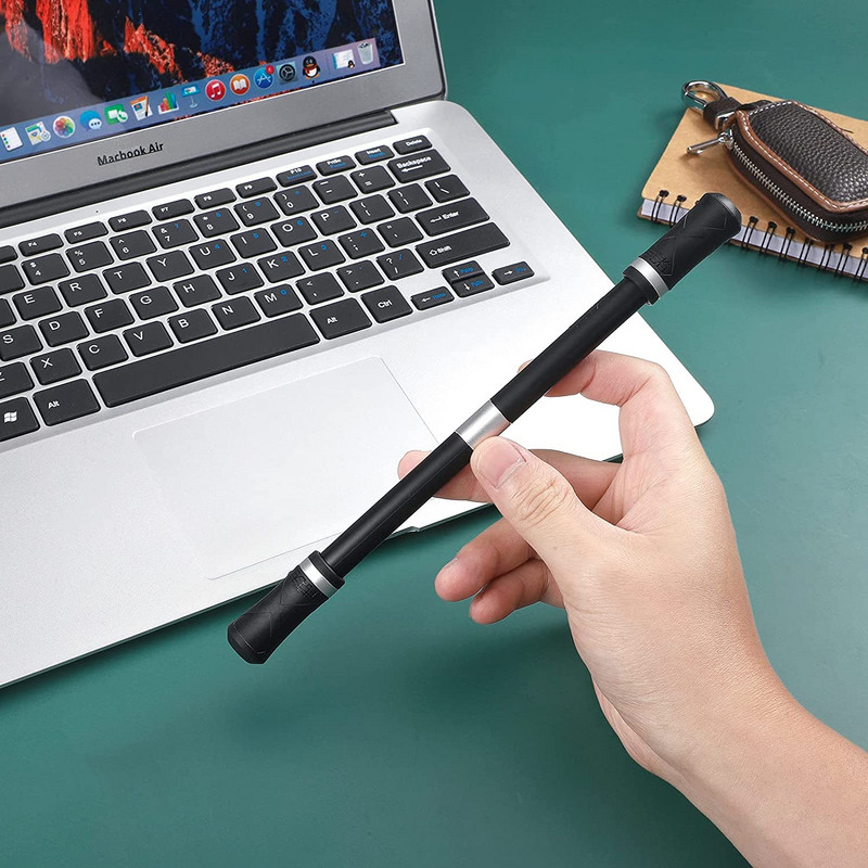 Naujos naujovės besisukantis žaidimų rašiklis, apsaugantis nuo slydimo, besisukantis sukimosi reikmenys intelektualūs žaislai biuro mokykloms slėgio mažinimo raštinės reikmenys