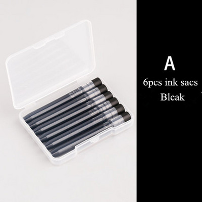 Majohn A1 Press Pene Fontane Cartușe de reîncărcare cu cerneală Calibru 5,5 mm Rechizite de birou de mare capacitate Papetarie pentru studenți