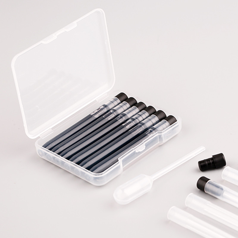 Majohn A1 Press Pene Fontane Cartușe de reîncărcare cu cerneală Calibru 5,5 mm Rechizite de birou de mare capacitate Papetarie pentru studenți