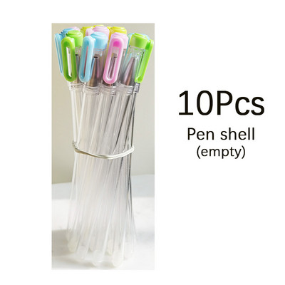 100 komada 1,0 mm set svjetlucavih olovki Flash višebojna gel olovka za dopunjavanje Zamjenjiva jezgra DIY pribor za umjetnost, pisanje, slikanje, grafitne olovke