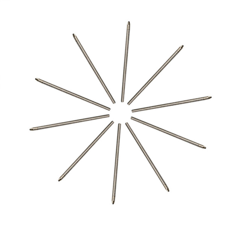 30 buc/lot 67 mm rezerve de bile metalice, tije înlocuibile de 0,5 mm pentru pix multicolor, rechizite de scris pentru birou, școală