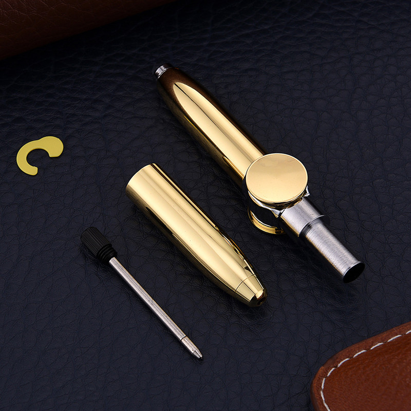 Daugiafunkciniai LED giroskopiniai rašikliai, skirti rašyti metalinį stresą mažinantį tušinuką, gelinį rašiklį, besisukantį biuro mokyklinėms reikmenims