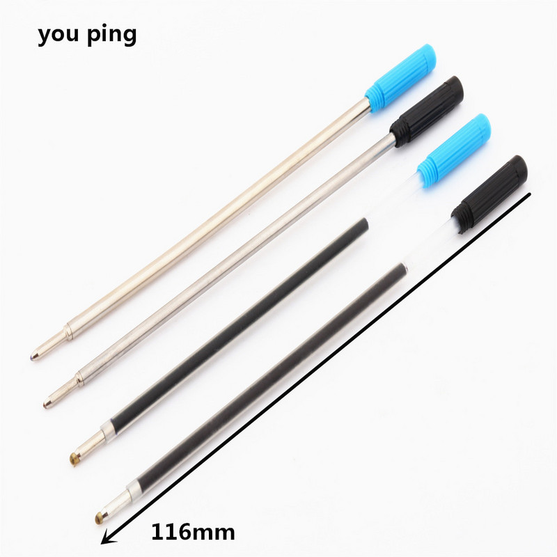 Înaltă calitate 028 Albastru Negru Cerneală Gel Reumple Pix Finanțe Papetarie de birou Rechizite școlare pentru studenți