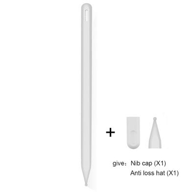 Raznobojna mekana silikonska futrola Zaštitna navlaka protiv pada za Apple Pencil 2. iPad Pro Tablet Touch Pens s 2 rukava s vrhom
