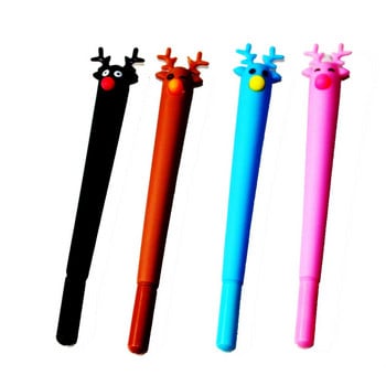 Creative Kawaii Affordable Deer Gel Pens Learning Christmas Olk Pen Refill School Γραφείο Γραφικό Δώρο Γράψιμο