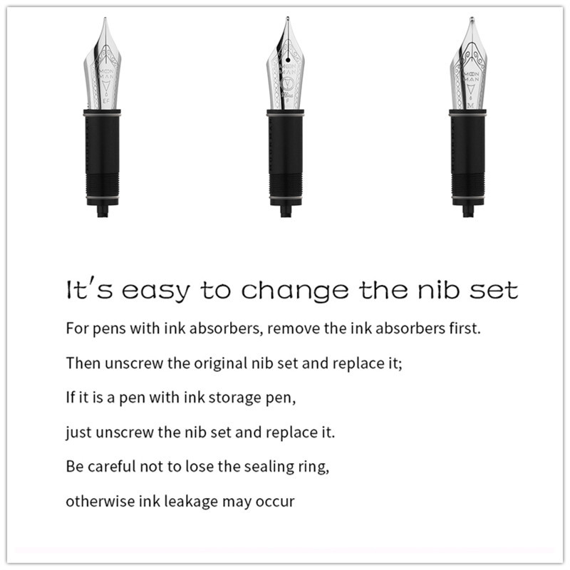 MAJOHN C1/T5/M6/600S/600T stilou original Penita EF 0.38mm /F 0.5mm /M 0.7mm Penita Papetarie Rechizite de birou Penita de scris