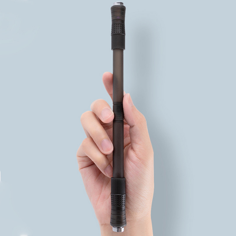 Led rotirajuća olovka, prijenosna, udobna ručka za studente, olovka koja se vrti sa svjetlom, šareno rasterećenje pritiska, rođendanski poklon za dječake, djevojčice