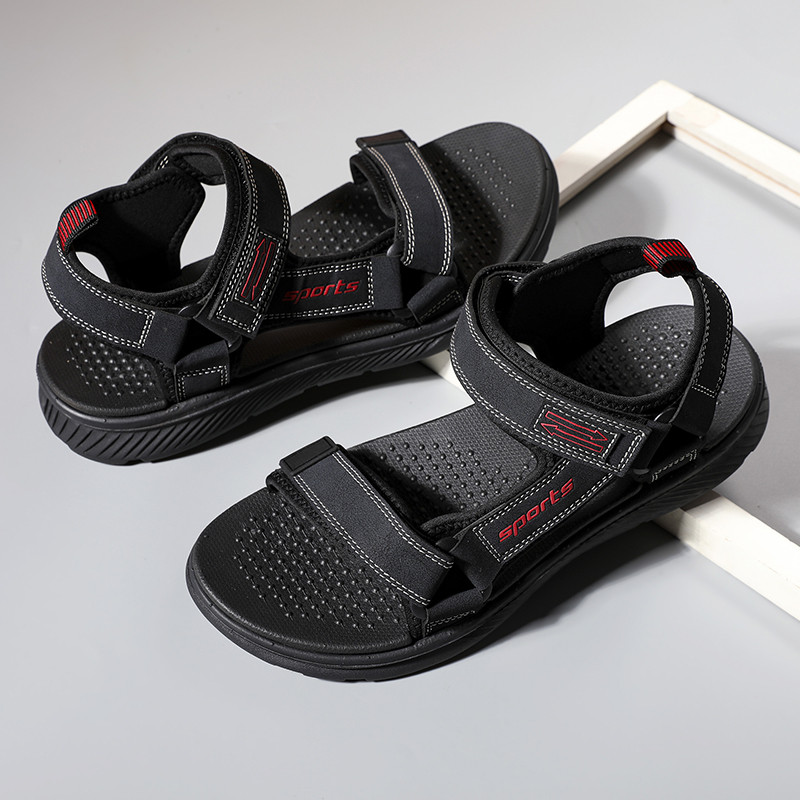 Nove muške sandale Papuče za plažu tkani dizajn vodene ljetne sandale prozračne ležerne ravne sandale vanjske japanke sandale