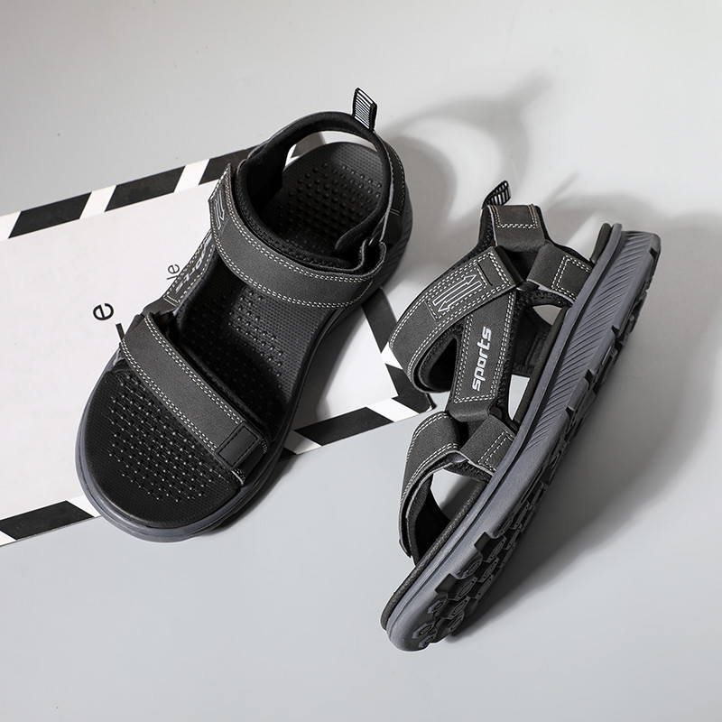 Nove muške sandale Papuče za plažu tkani dizajn vodene ljetne sandale prozračne ležerne ravne sandale vanjske japanke sandale