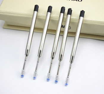 10 τμχ Ανταλλακτικά στυλό σφαιρικής μύτης μεσαίας μύτης 0,7 mm Universal Standard Style Black and Blue