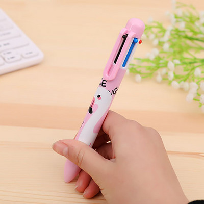 6-dijelni Lytwtw's papirnati pribor, školski pribor, 6 jednorogovih olovaka u boji, višebojna kemijska olovka, višenamjenska uredska kreativna dječja olovka