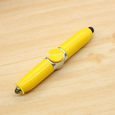 Gyro olovka s bljeskalicom, olovka za zaslon osjetljiv na dodir LED svjetleća kemijska olovka, smiješna rotirajuća igračka olovka, dječje olovke za pisanje