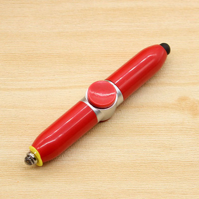 Gyro olovka s bljeskalicom, olovka za zaslon osjetljiv na dodir LED svjetleća kemijska olovka, smiješna rotirajuća igračka olovka, dječje olovke za pisanje