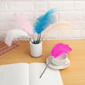 1kom zapadnjačkog stila, bijela pernata olovka, crna olovka s potpisom, potrepštine za vjenčanje, olovka s potpisom, novitet, pribor, olovka s potpisom, poklon