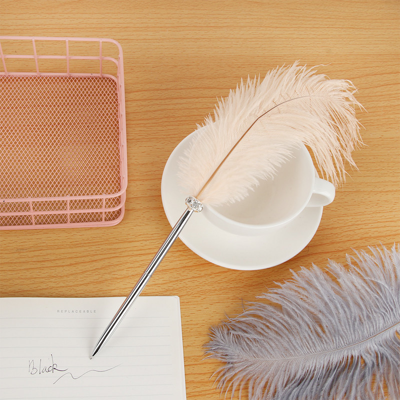 1kom zapadnjačkog stila, bijela pernata olovka, crna olovka s potpisom, potrepštine za vjenčanje, olovka s potpisom, novitet, pribor, olovka s potpisom, poklon