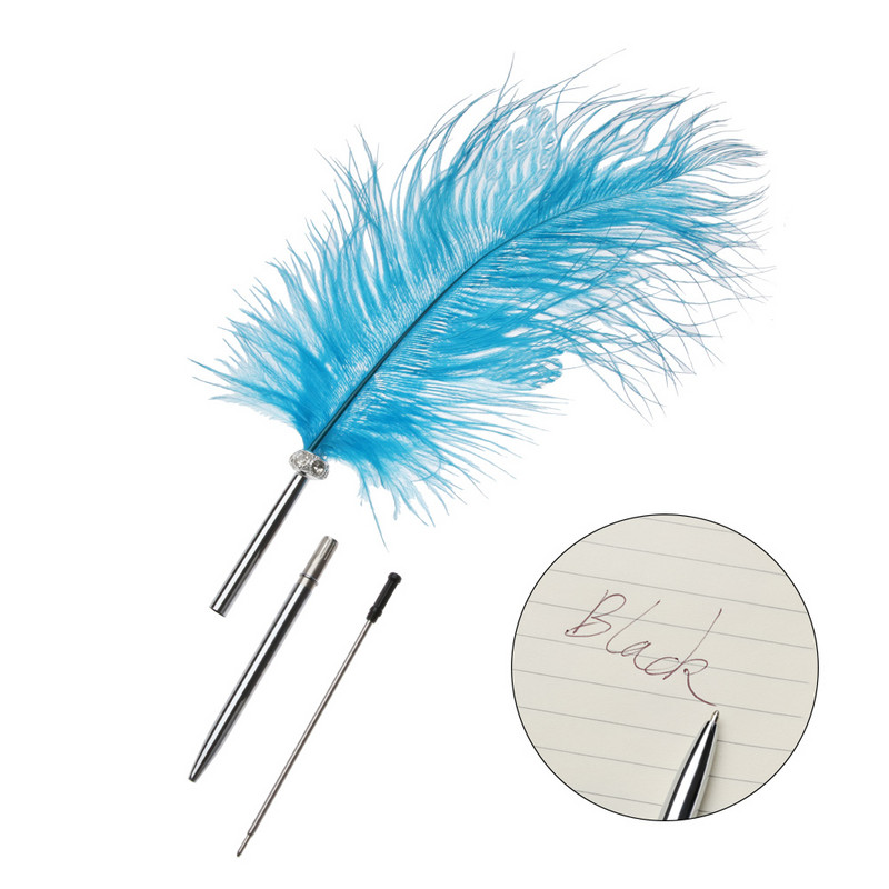 1kom zapadnjačkog stila, bijela pernata olovka, crna olovka s potpisom, potrepštine za vjenčanje, olovka s potpisom, novitet, pribor, olovka s potpisom, poklon