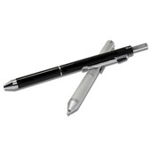 4 u 1 višenamjenska metalna olovka 0,5 mm kemijska olovka s niskim težištem, preša, automatska olovka, školski uredski dar