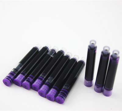 Hulgihind 30 TK Ühekordselt kasutatavad violetsed täitesulepea tindikasseti täitmine Pikkus täitesulepea tindikasseti täitmine