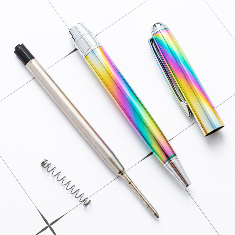 4-osaline Lytwtw'i plaaditud kuulipuu pulmametallist pliiats kontoritarbed, kirjatarvete kingitus