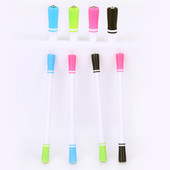 Olovka koja se vrti prstom, dekompresijska olovka s dvostrukim vrhom, mogućnost pisanja, izvrsna izvedba ravnoteže za učenike, djecu, poklon za odrasle