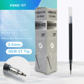 Novi proces ST dopuna 0,5 mm Black Press Gel Pen Punjenje Visokokvalitetno ugljično punjenje vrha ST olovke